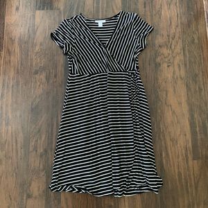 Motherhood Maternity Striped Dress